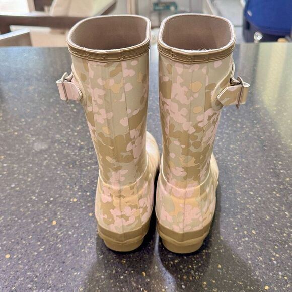 Hunter Women’s Short Flecktarn Camo Rain Boots. Size 6. - Picture 6 of 14